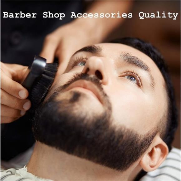 Beard Brush and Comb Set for Men Grooming with Natural Boar Bristle Beard Brush - Picture 5 of 7